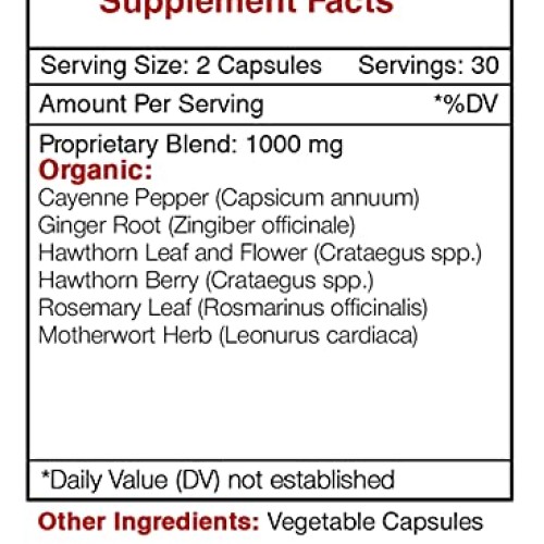Secrets Of The Tribe - Tribal Heart, Heart Strenght Formula, Herb...