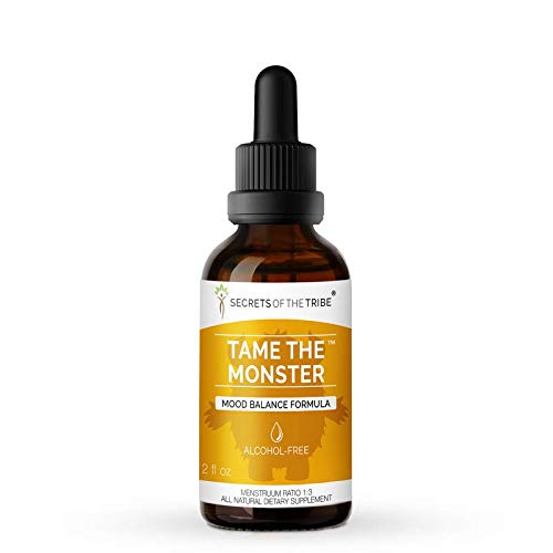 Tame The Monster Alcohol-Free Extract, Tincture, Glycerite Ashwag...
