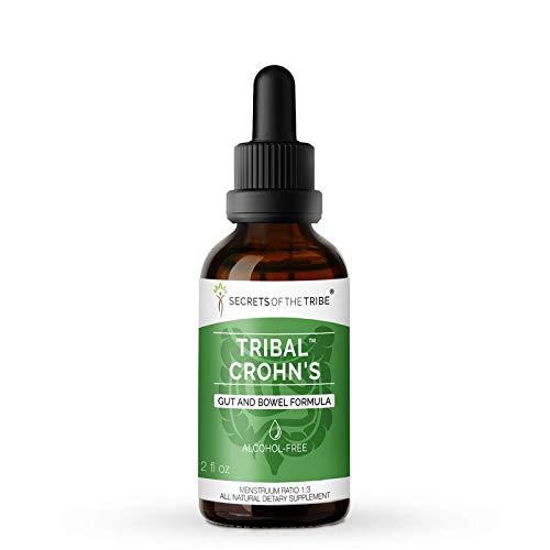 Tribal Crohns Alcohol-Free, Glycerite Slippery Elm, Parsley, Mar...