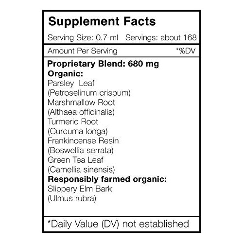 Tribal Crohns Herbal Extract Alcohol, Tincture, Glycerite Slippe...