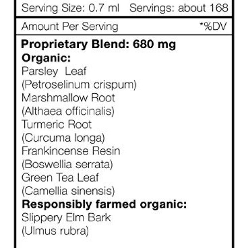 Tribal Crohns Herbal Extract Alcohol, Tincture, Glycerite Slippe...