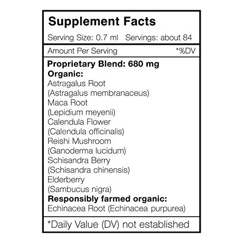 Tribal Shield Alcohol-Free, Glycerite Astragalus, Echinacea, Maca...