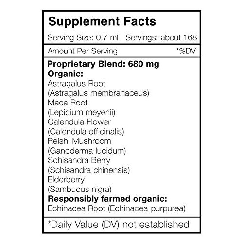 Tribal Shield Alcohol, Glycerite Astragalus, Echinacea, Maca, Cal...