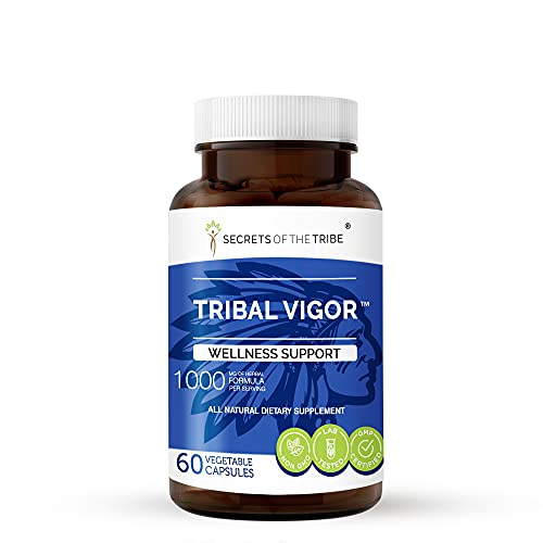 Tribal Vigor, 60 Capsules, 1000 mg, Eleuthero Siberian Ginseng, C...