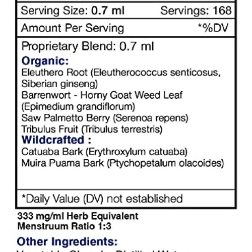 Tribal Vigor Alcohol-Free Extract, Tincture, Glycerite Eleuthero ...