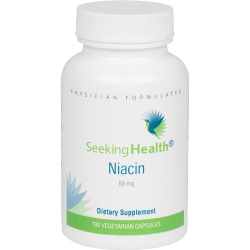 Seeking Health | Niacin | 50 mg | Vitamin B3 Supplement | 100 Veg...