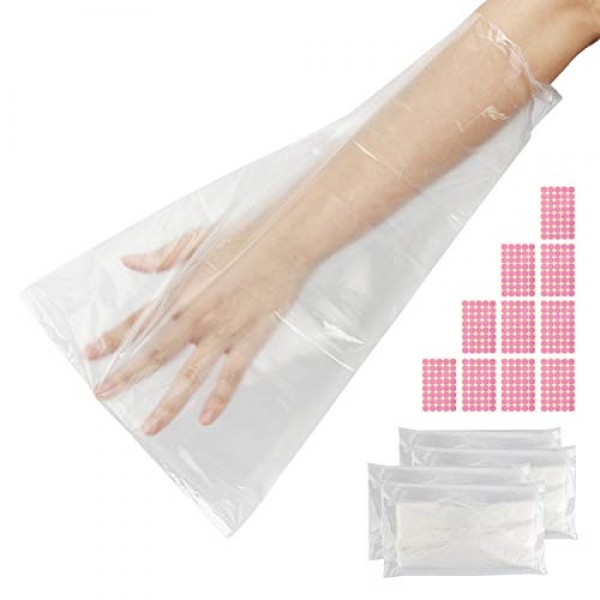 400 Counts Paraffin Wax Bags for Hands and Feet, Segbeauty Plasti...