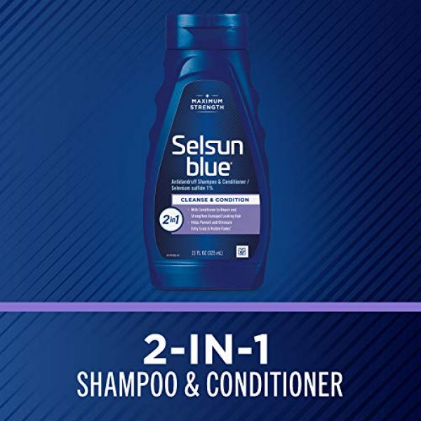 Selsun Blue Medicated Dandruff and seborrheic dermatitis Shampoo/...