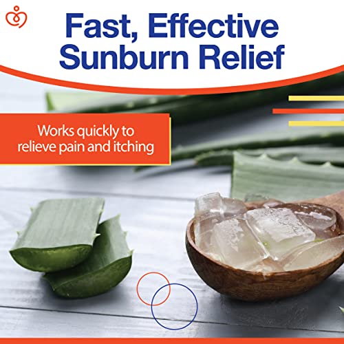 Sensiv Aloe Vera Gel for Sunburn Relief with Lidocaine Maximum St...