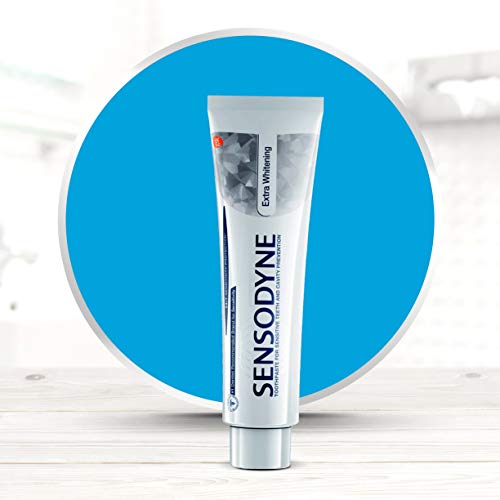 Sensodyne Toothpaste for Sensitive Teeth & Cavity Protection, Ext...