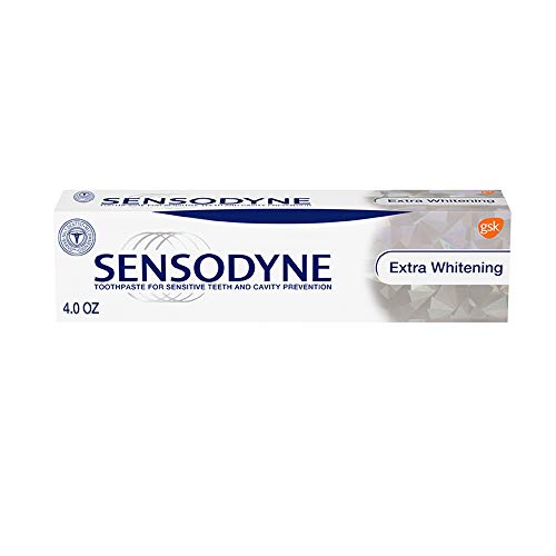 Sensodyne Toothpaste for Sensitive Teeth & Cavity Protection, Ext...
