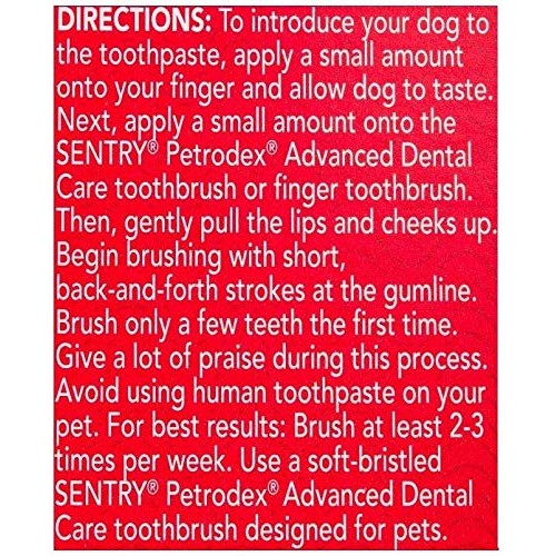 Sentry Industries Inc. Petrodex Enzymatic Toothpaste for Dogs & C...