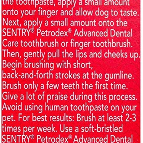 Sentry Industries Inc. Petrodex Enzymatic Toothpaste for Dogs & C...