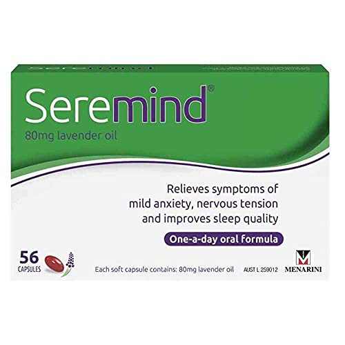 Seremind Lavender Oil Capsule 80mg for Adults – Oral Lavender Sup...