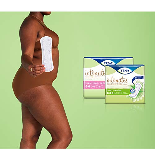 TENA Intimates Ultra Thin Light Pads Regular 30 Count Pack of 3