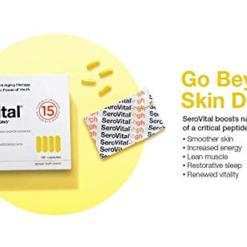 SeroVital, 120 Count - Serovitol-hgh for Women - Hgh Booster for ...