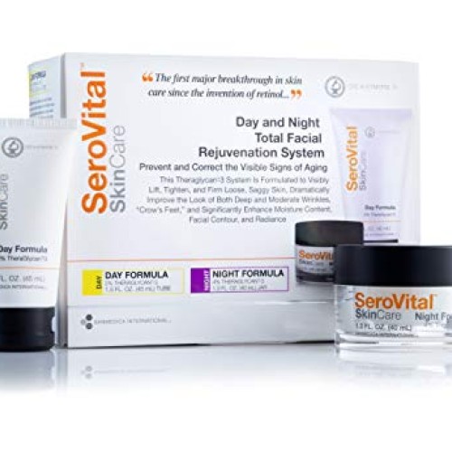 Serovital Day and Night Total Facial Rejuvenation System, Anti Ag...