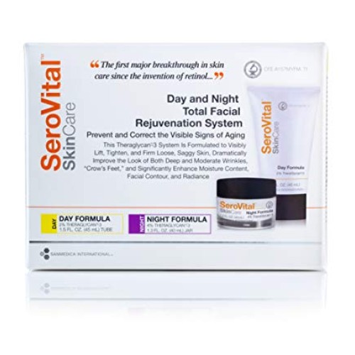 Serovital Day and Night Total Facial Rejuvenation System, Anti Ag...