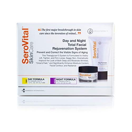 Serovital Day and Night Total Facial Rejuvenation System, Anti Ag...