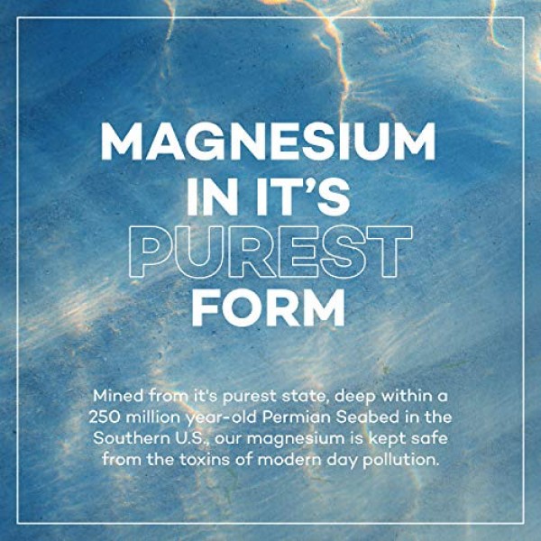 Natural Magnesium Cream for Pain Calm, Leg Cramps, Sleep & Muscle...