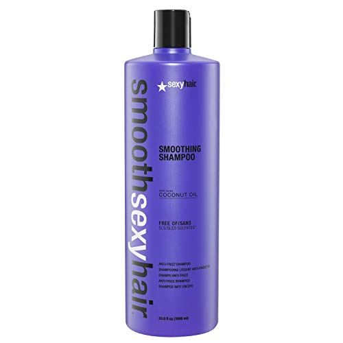 SexyHair Smooth Smoothing Anti-Frizz Shampoo, 33.8 Oz