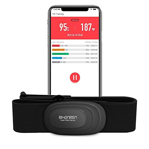 Heart-Rate-Monitor Chest-Strap, Bluetooth Heart Rate Monitor, Wat...