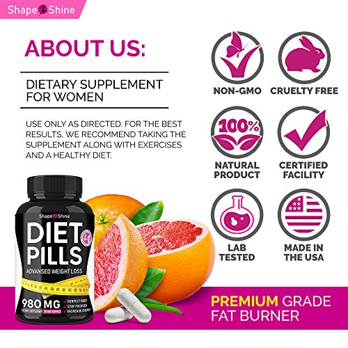 Weight Loss Pills - Diet Pills That Work Fast for Women & Men - M...