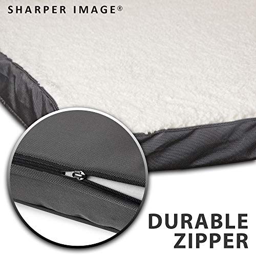 Dog Bed by Sharper Image Pet Dog Bed for Small, Medium, Large and...