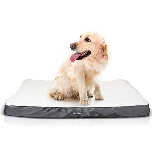 Dog Bed by Sharper Image Pet Dog Bed for Small, Medium, Large and...