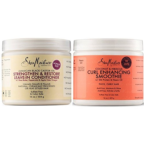 Shea Moisture Coconut and Hibiscus Curl Enhancing Smoothie, 16 Ou...