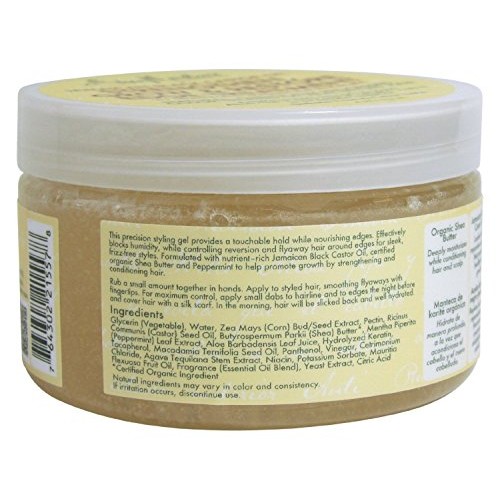 Shea Moisture Jamaican Black Edge Treatment 4 Ounce 118ml 3 Pack