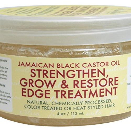 Shea Moisture Jamaican Black Edge Treatment 4 Ounce 118ml 3 Pack