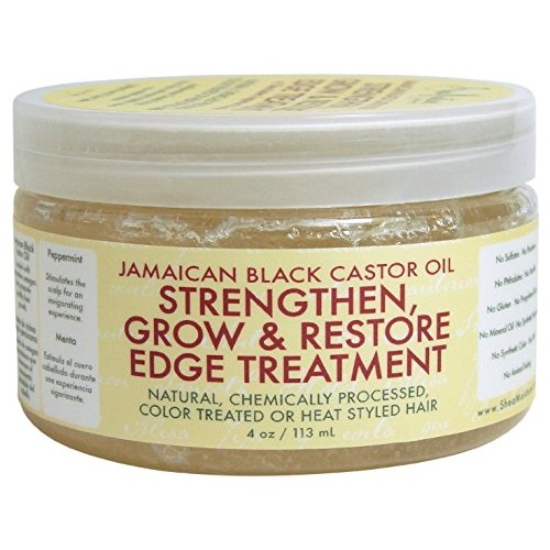 Shea Moisture Jamaican Black Edge Treatment 4 Ounce 118ml 3 Pack