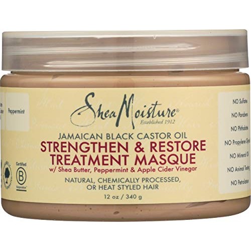 Sheamoisture, Treatment Masque Strengthen Restore, 12 Ounce