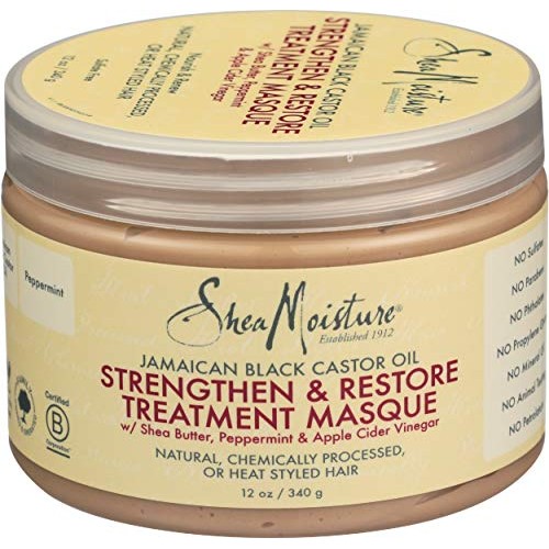 Sheamoisture, Treatment Masque Strengthen Restore, 12 Ounce