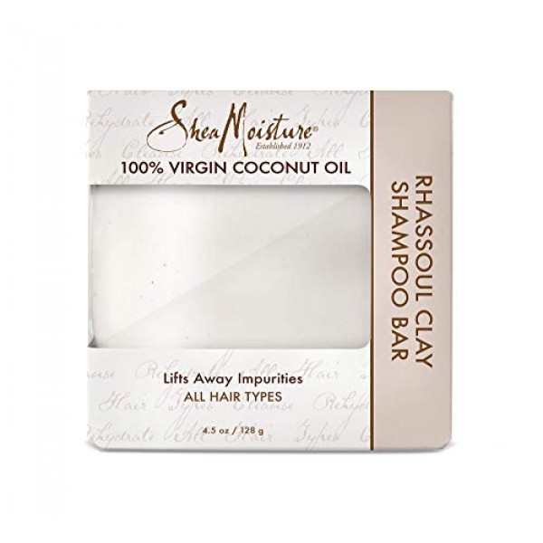 100% Virgin Coconut Oil Clay Shampoo Bar
