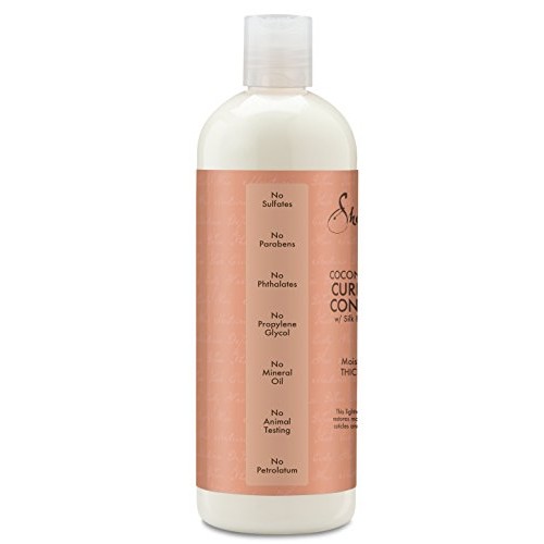 Shea Moisture Coconut & Hibiscus Curl & Shine Conditioner | 16 fl...