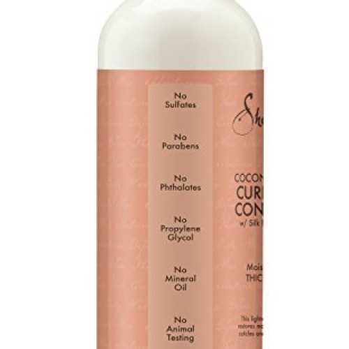 Shea Moisture Coconut & Hibiscus Curl & Shine Conditioner | 16 fl...