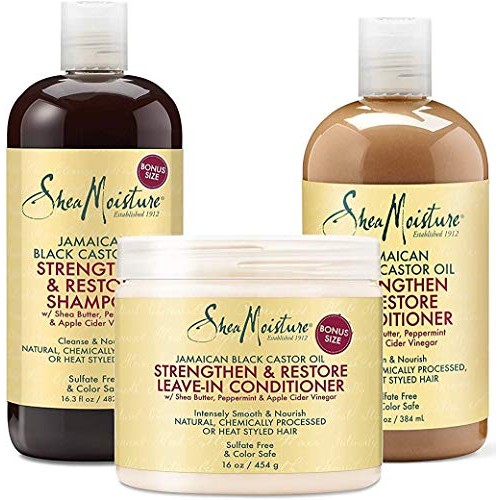Shea Moisture Jamaican Black Castor Oil Combination Pack – Streng...