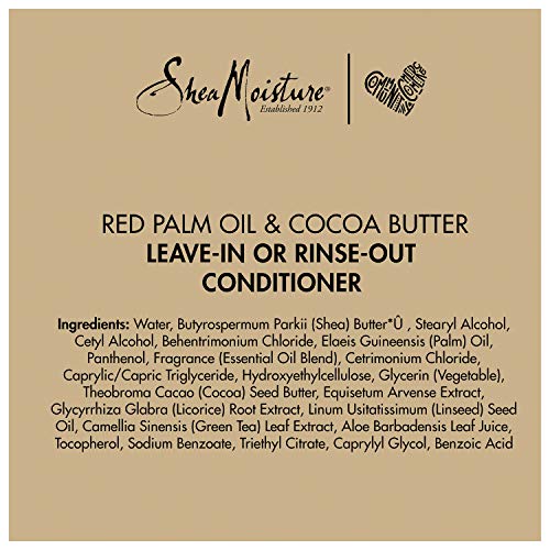 Sheamoisture Conditioner for Curly Hair Red Palm Oil and Cocoa Bu...