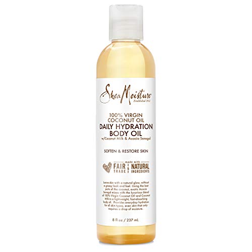 Sheamoisture Daily Hydration Body Oil for Dry Skin Virgin Coconut...