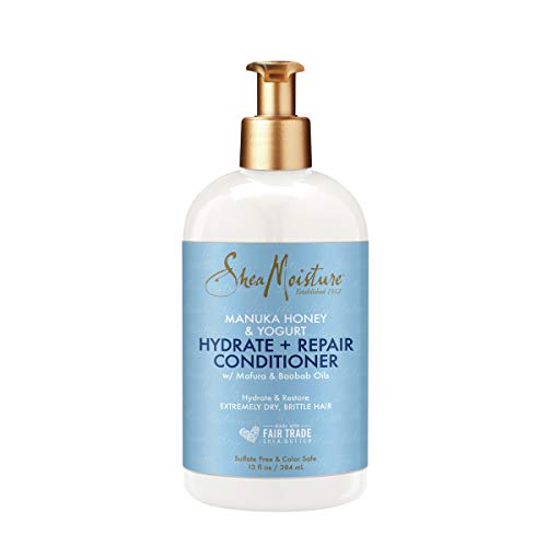 SheaMoisture Hydrate & Repair Conditioner for Damaged Hair Manuka...