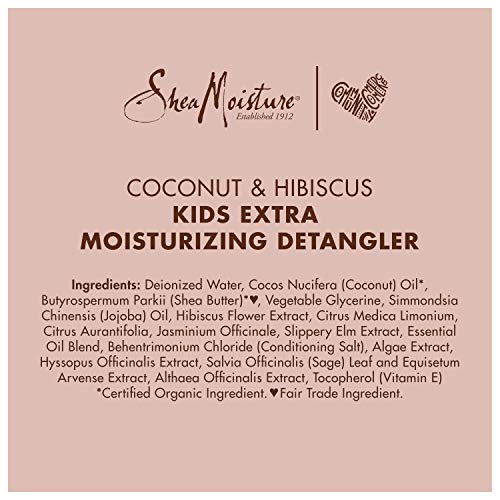 Sheamoisture Kids Extra Moisturizing Detangler for Curly Hair Coc...