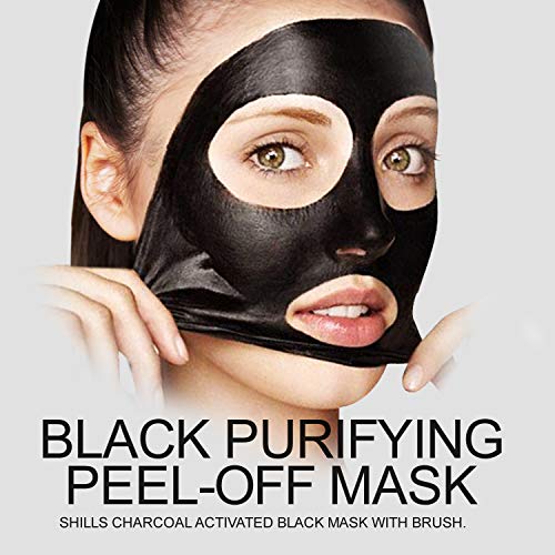 SHILLS Charcoal Black Mask, Blackhead Remover Mask, Charcoal Mask...