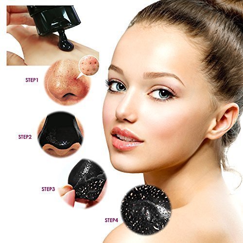 SHILLS Charcoal Black Mask, Blackhead Remover Mask, Charcoal Mask...