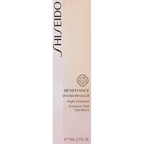 Shiseido Benefiance Wrinkle Resist 24 Night Emulsion for Unisex, ...