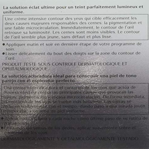 Shiseido White Lucent Anti-Dark Circles Eye Cream for Unisex, 0.5...
