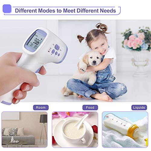 Forehead Thermometer for Adults and Kids, Touchless Non Contact I...