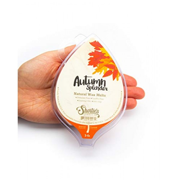 Autumn Splendor All Natural Soy Wax Melts - 1 Highly Scented 3 Oz...