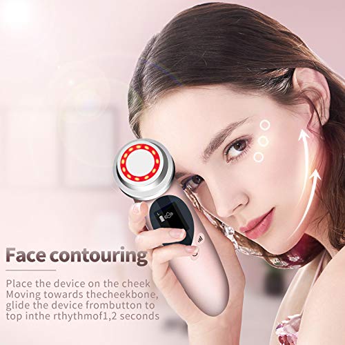 Facial Massager，Beauty Instrument 4 in 1 High Frequency Face Mac...